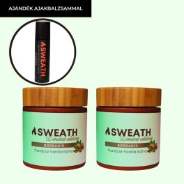 Sweath Pisztácia-vanília bőrradír Duo csomag